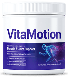 VitaMotion natural back and joint support supplement